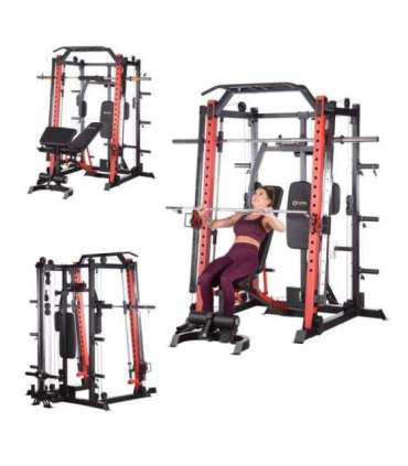 CYKLOP 3 HOME GYM WITH SMITH MACHINE SEMI COMERCIAL HMS PREMIUM
