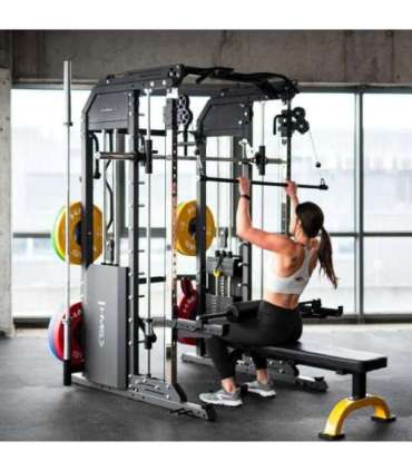 CYKLOP 4 HOME GYM WITH SMITH MACHINE SEMI COMERCIAL HMS