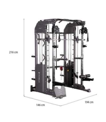 CYKLOP 4 HOME GYM WITH SMITH MACHINE SEMI COMERCIAL HMS