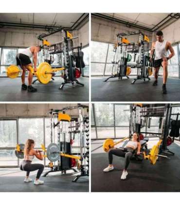 CYKLON X MULTIFUNCTIONAL SMITH MACHINE WITH EQUIPMENT HMS