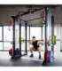 TRYTON TRAINING GATE WITH SMITH MACHINE 3D - DUAL PULLEY AND WEIGHT STACK COMMERCIAL HMS