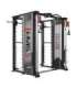 TRYTON TRAINING GATE WITH SMITH MACHINE 3D - DUAL PULLEY AND WEIGHT STACK COMMERCIAL HMS