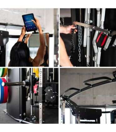CYKLOP 10 MULTI-GYM WITH SMITH MACHINE SEMI COMMERCIAL HMS