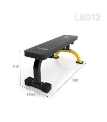 L8012 EXERCISE BENCH HMS PREMIUM