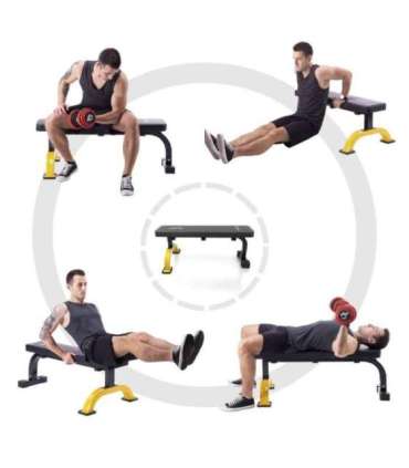 L8012 EXERCISE BENCH HMS PREMIUM