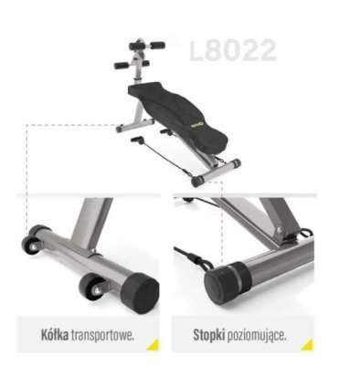 L8022 EXCERCISE BENCH HMS PREMIUM