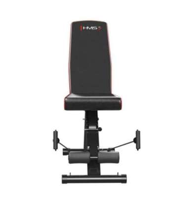 L1217 FOLDABLE ADJUSTABLE EXERCISE BENCH WITH ROPES HMS