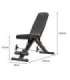 L1217 FOLDABLE ADJUSTABLE EXERCISE BENCH WITH ROPES HMS