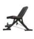 L1217 FOLDABLE ADJUSTABLE EXERCISE BENCH WITH ROPES HMS