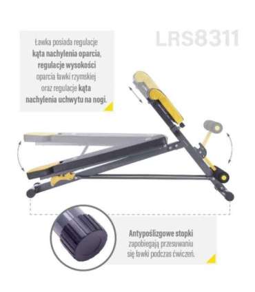 LSR8311 ROME BENCH  HMS PREMIUM