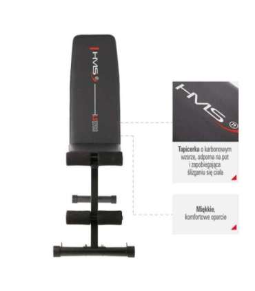LS1203 FOLDABLE EXERCISE BENCH HMS