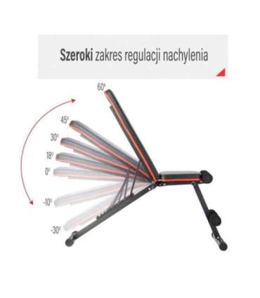 LS1203 FOLDABLE EXERCISE BENCH HMS