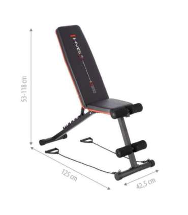 LS1203 FOLDABLE EXERCISE BENCH HMS