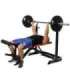 LS3859 BARBELL BENCH HMS