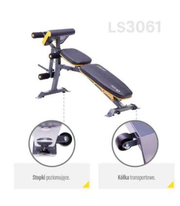 LS3061 BARBELL BENCH HMS PREMIUM