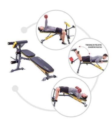 LS3061 BARBELL BENCH HMS PREMIUM