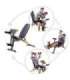 LS3061 BARBELL BENCH HMS PREMIUM