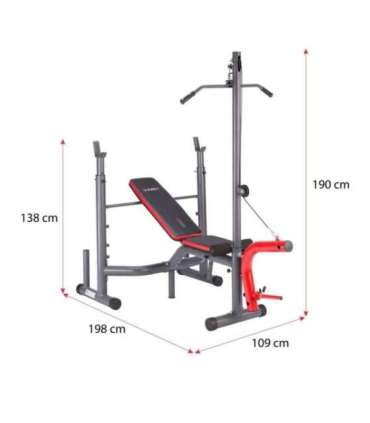 LS7206 BARBELL BENCH HMS