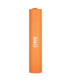 YM02 ORANGE YOGA MAT ONE FITNESS