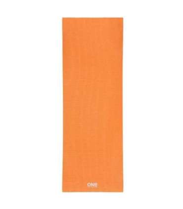 YM02 ORANGE YOGA MAT ONE FITNESS