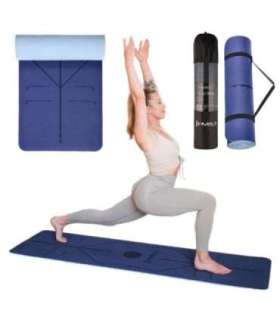 YM10 YOGA MAT TPE DARK BLUE HMS