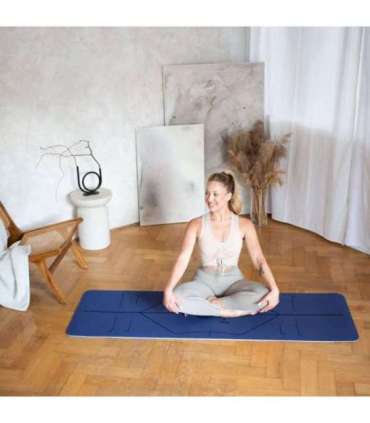 YM10 YOGA MAT TPE DARK BLUE HMS