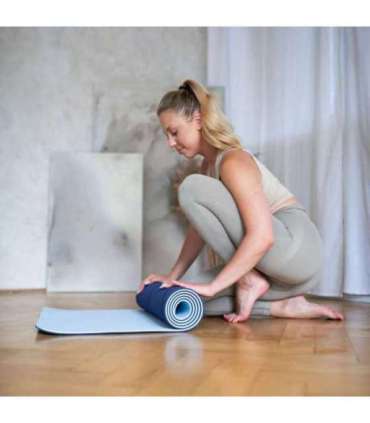 YM10 YOGA MAT TPE DARK BLUE HMS