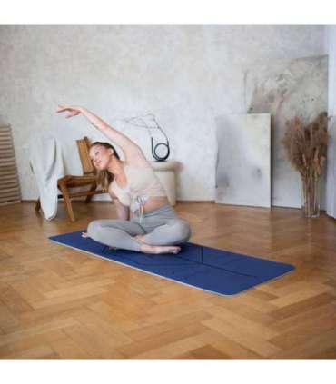 YM10 YOGA MAT TPE DARK BLUE HMS