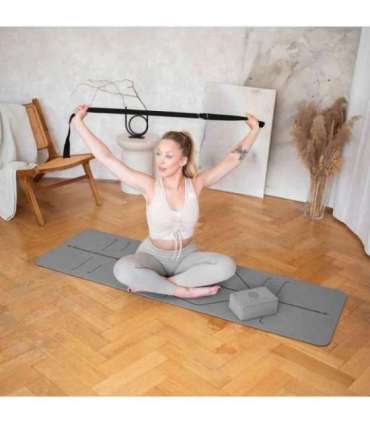 YM10 YOGA MAT TPE GRAY TPE HMS