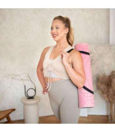 YM10 YOGA MAT TPE LIGHT PINK HMS