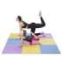 MP10 MULTIPACK YELL-BLUE-PURP PUZZLE PROTECTIVE MAT 60x60x1.0 CM (9 PCS. SET) ONE FITNESS