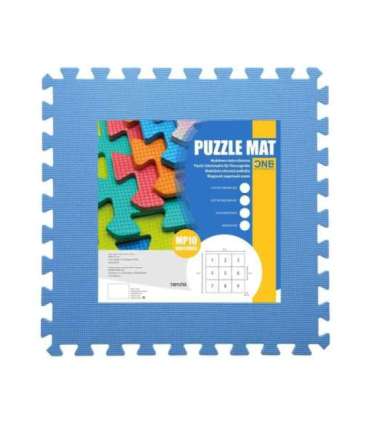 MP10 MULTIPACK YELL-BLUE-PURP PUZZLE PROTECTIVE MAT 60x60x1.0 CM (9 PCS. SET) ONE FITNESS