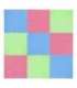 MP10 MULTIPACK GREEN-BL-RED PUZZLE PROTECTIVE MAT 60x60x1.0 CM (9 PCS. SET) ONE FITNESS