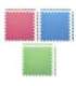 MP10 MULTIPACK GREEN-BL-RED PUZZLE PROTECTIVE MAT 60x60x1.0 CM (9 PCS. SET) ONE FITNESS