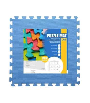 MP10 MULTIPACK GREEN-BL-RED PUZZLE PROTECTIVE MAT 60x60x1.0 CM (9 PCS. SET) ONE FITNESS