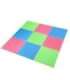 MP10 MULTIPACK GREEN-BL-RED PUZZLE PROTECTIVE MAT 60x60x1.0 CM (9 PCS. SET) ONE FITNESS