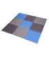 MP10 MULTIPACK L. GRAY-BLUE- D.GRAY PUZZLE PROTECTIVE MAT 60x60x1.0 CM (9 PCS. SET) ONE FITNESS