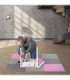 MP10 MULTIPACK L. GRAY-PINK- D.GRAY PUZZLE PROTECTIVE MAT 60x60x1.0 CM (9 PCS. SET) ONE FITNESS