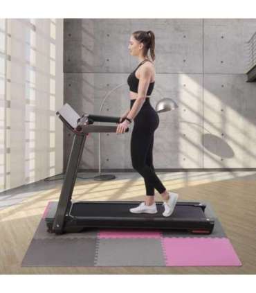 MP10 MULTIPACK L. GRAY-PINK- D.GRAY PUZZLE PROTECTIVE MAT 60x60x1.0 CM (9 PCS. SET) ONE FITNESS