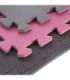 MP10 MULTIPACK L. GRAY-PINK- D.GRAY PUZZLE PROTECTIVE MAT 60x60x1.0 CM (9 PCS. SET) ONE FITNESS