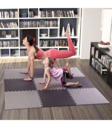 MP12 MULTIPACK L. GRAY PUZZLE MAT FOR GYM EQUIPMENT HMS PREMIUM