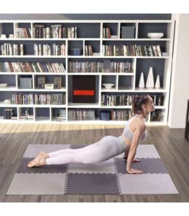 MP12 MULTIPACK L. GRAY PUZZLE MAT FOR GYM EQUIPMENT HMS PREMIUM