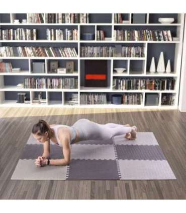MP12 MULTIPACK L. GRAY PUZZLE MAT FOR GYM EQUIPMENT HMS PREMIUM