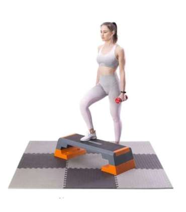 MP12 MULTIPACK L. GRAY PUZZLE MAT FOR GYM EQUIPMENT HMS PREMIUM