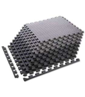 MP12 MULTIPACK D. GRAY PUZZLE MAT FOR GYM EQUIPMENT (9PCS) HMS PREMIUM