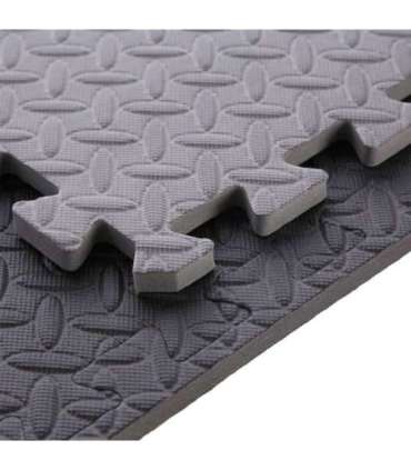 MP12 MULTIPACK D. GRAY PUZZLE MAT FOR GYM EQUIPMENT (9PCS) HMS PREMIUM