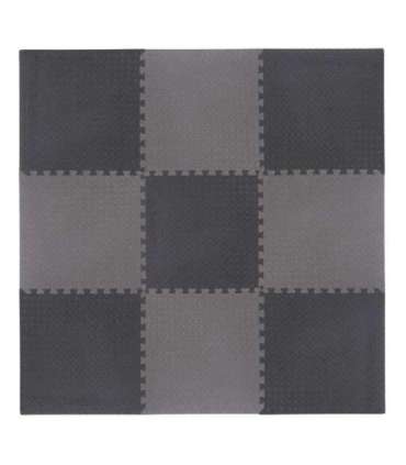 MP12 MULTIPACK D. GRAY PUZZLE MAT FOR GYM EQUIPMENT (9PCS) HMS PREMIUM