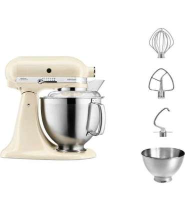 KitchenAid 5KSM185PSEAC Cream 4.8 L 300 W Food Processor