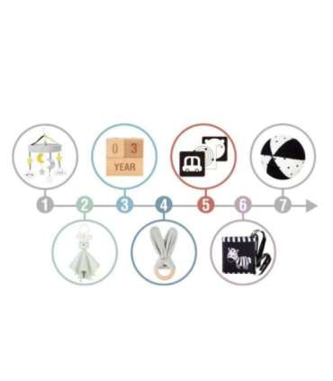 WOOPIE GREEN Pudełko XXL Montessori Sensoryka i Edukacja 7w1 FSC