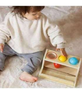 WOOPIE GREEN Pudełko Box 5w1 Montessori Edukacujny 11-12M FSC